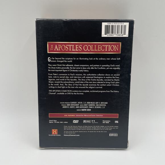 The Apostles Collection (DVD, 2003, 2-Disc Set) - Picture 2 of 2